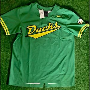 Nike Oregon Ducks Baseball Jersey #27 Size LG